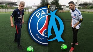 PSG VS OM FOOTBALL CHALLENGE [upl. by Jelene]