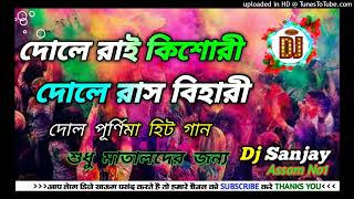 Dole Rai Kishori Dole Rash Behari ∆ Holi Spacial Mix 🔥 Dj Sanjay Assam 😎🙏 [upl. by Berthold]