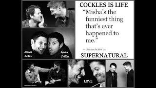 Supernaturals quotCocklesquot BFFs Misha Collins amp Jensen Ackles Tribute [upl. by Philipson]