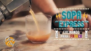 Receta fácil de Sopa Castellana quotexpressquot quotCocinando para Francoquot [upl. by Elyk253]