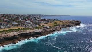 First Flight with the Smallest Strongest and Lightest Mini Drone  DJI NEO over the Maroubra Beach [upl. by Nnaharas315]