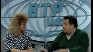 Nicolau Breyner Telejornal  Entrevista na RTPUSA 1991 [upl. by Anairad799]