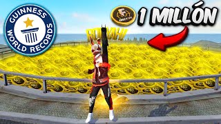 JUNTAMOS 1 MILLON DE MONEDAS en FREE FIRE 😱 record mundial MOMENTOS GRACIOSOS FREE FIRE [upl. by Inilam55]