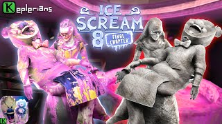 ICE SCREAM 8 FULL NEW CUTSCENE ICE SCREAM 8 TRUE ENDING [upl. by Zippel]