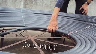 DIY Solar Radiator and Heater construction Illustrated to Insure free energy [upl. by Naahsar888]