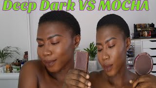 Makeup Revolution Splendour Bronzer Deep Dark VS REVOLUTION PRO SCULPTING BRONZER Mocha [upl. by Dibri]