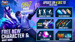 OB47 Update Free Rewards🤯  Free Fire New Event  Ff New Event Today  Upcoming new event ff [upl. by Wendy7]