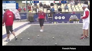 French Petanque Championship Mixed Doublet 2024 BONETTO MICKAEL vs BALDINO MICKAEL [upl. by Gnouc]