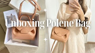 UNBOXING MY FIRST POLENE BAG FIRST IMPRESSION MOD SHOTS [upl. by Zia]