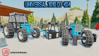 UNIVERSAL 1010 DT 4X4  PACK TRACTOARE ROMANESTI  FS 22 [upl. by Wylie]