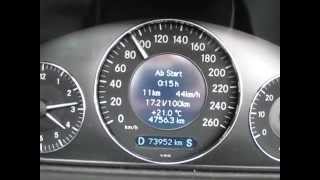 Mercedes Benz CLK 240 Acceleration [upl. by Kcirdaed]