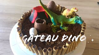 Gâteau dinosaures recette du gâteau chocolat mascarpone un véritable délice de Cyril Lignac [upl. by Cadel285]