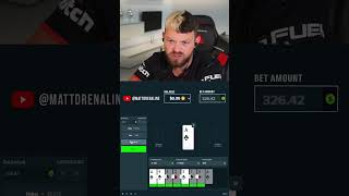 Hi lo mattdrenaline stake clips shorts gamble casino maxwin money [upl. by Conan886]