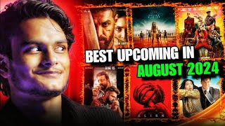 TOP 15 BEST UPCOMING MOVIES amp WEB SERIES OF AUGUST 2024 IN HINDI  Asli Ashish [upl. by Ennylcaj]