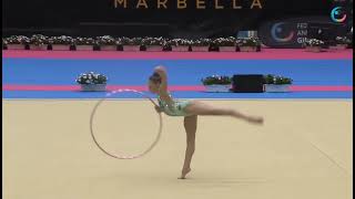 NIKOLOVA Stiliana BUL HOOP AA  35167  Grand Prix Marbella 2024 [upl. by Thinia]