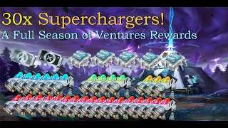 30 Superchargers Done with Ventures Season 9  Fortnite StW [upl. by Enidan221]