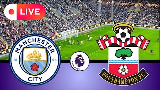 🔴LIVE MANCHESTER CITY VS SOUTHAMPTON  Premier League 202425  eFootball PES 21 Gameplay [upl. by Rockwell570]