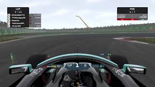 Stupid track limits  F1 2021 [upl. by Coltin]