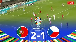 PORTUGAL vs CZECH REPUBLIC  Group Stage  UEFA EURO 2024 Full Match [upl. by Nitnilc]