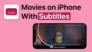 How to add subtitles to video on iPhone amp iPad Quickly💡 [upl. by Pierson265]