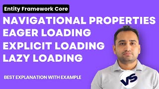 4 Ways to Get Related Data in Entity Framework EagerExplicitLazy LoadingNavigational Properties [upl. by Annait]