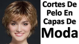 Cortes De Pelo En Capas De Moda Para Cabello Corto 2021 Para Mujeres [upl. by Shadow]