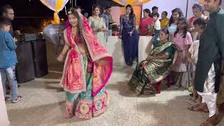 Maiya yashoda dance performance by bride in new home [upl. by Lowndes]