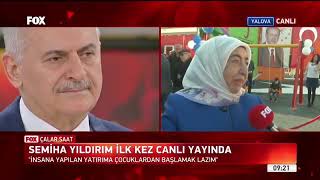 Binali Yıldırım quotSemiha Hanım ile 43 yıllık hayat arkadaşlığımız varquot [upl. by Atiniv]