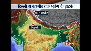 61magnitude earthquake hits Afghanistan tremors felt in DelhiNCR Punjab JampK [upl. by Tolmach]