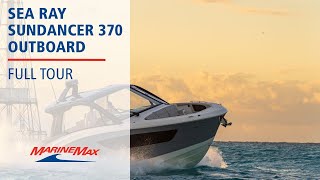 AMAZING 2022 Sea Ray Sundancer 370 Outboard  MarineMax Miami [upl. by Redliw]