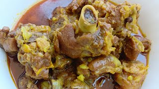 Dhaba Mutton curry  ढाबा मीट । कुकर में बनाएँ ढाबा मटन करी  Simplest mutton  Bihari Style Mutton [upl. by Neil]