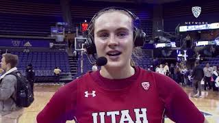 Utahs Brynna Maxwell blessed to play in front of hometown crowd [upl. by Bauske]