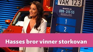 Hasse Anderssons bror vinner storkovan i BingoLottos påskspecial [upl. by Trueman]