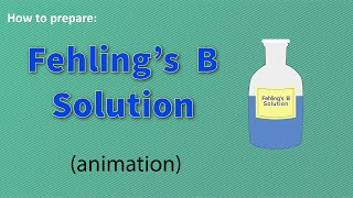 how to prepare Fehlings B Solution  preparation of Fehlings B Reagent [upl. by Hiett]