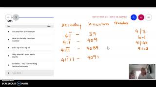 Decoding Vinculum Number  How to solve vinculum Number [upl. by Ylreveb584]