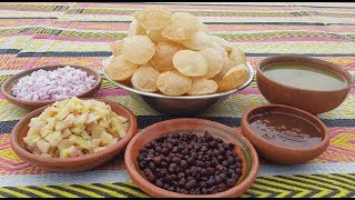 Golgappa Recipe  Pani Puri Recipe  How To Make Pani Puri At Home  Village Food Secrets [upl. by Derfla]