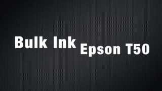 Instalação Bulk Ink e Dispenser Epson T50  R290  R280  SULINK [upl. by Nyliret]