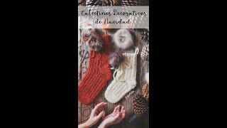 TUTORIAL CROCHET Calcetines Navideños con Susimiu 🧦🎄  DOMESTIKA [upl. by Adamson245]