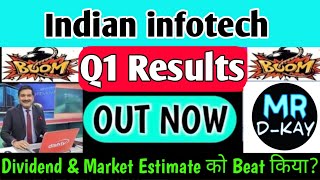 Indian infotech and software ltd latest news 🔥 indian infotech share latest news  Indian infotech [upl. by Nereen]