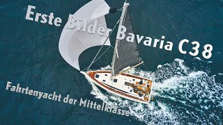 Bavaria C38  erste Bilder vom Exklusivtest der Familienyacht [upl. by Uriisa]