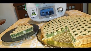 Crostata salata ricotta e spinaci per bimby TM6 TM5 TM31 [upl. by Keese]