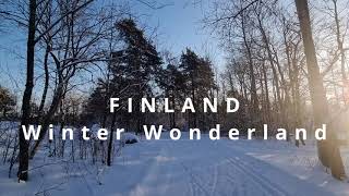 Finland Winter Wonderland 4K [upl. by Manon619]