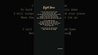 quotRight Herequot Ashes Remain Lyrics [upl. by Collum292]