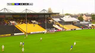 JOHN DONNELLY OPENS THE SCORING  THOMASTOWN V OLOUGHIN GAELS  2024 KILKENNY CLUB HURLING FINAL [upl. by Naasar]