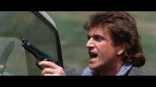 Lethal Weapon 2  Truck Chase Scene 1080p [upl. by Enywtna]