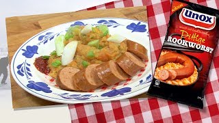 Pittige Hutspot met Nasikruiden  recept Unox [upl. by Gerrie]