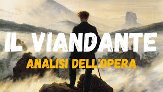 Il Viandante sul mare di nebbia di Friedrich  Analisi dellopera [upl. by Server]