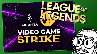 Why is SAGAFTRA striking against League of Legends [upl. by Tolmach]