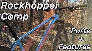 Checking out the 2019 Specialized Rockhopper Comp 29er  Features and Weight [upl. by Bernadina]