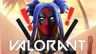 DEADPOOL VOICE TROLLING ON VALORANT  EPISODE 8 ALCOHOLIC FATHER [upl. by Rednazxela]